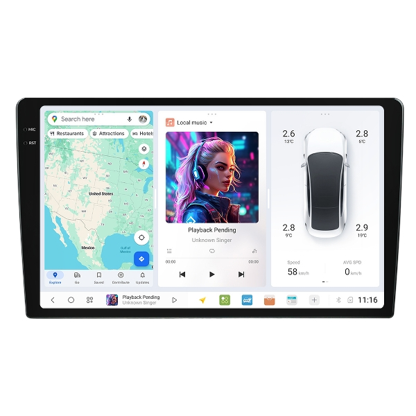 9.5 Inch Screen